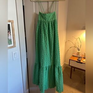 Zara Green Maxi Dress
